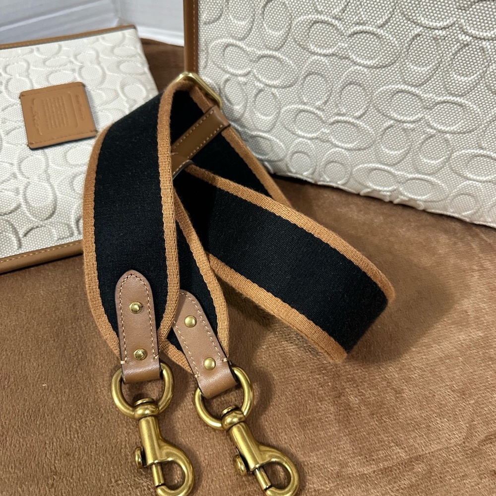 Coach Signature Field Tote Bag Set - Picture 9 of 13